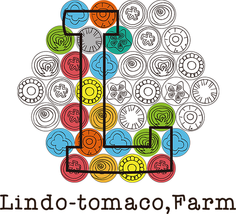 Lindo-tomaco,Farmロゴ